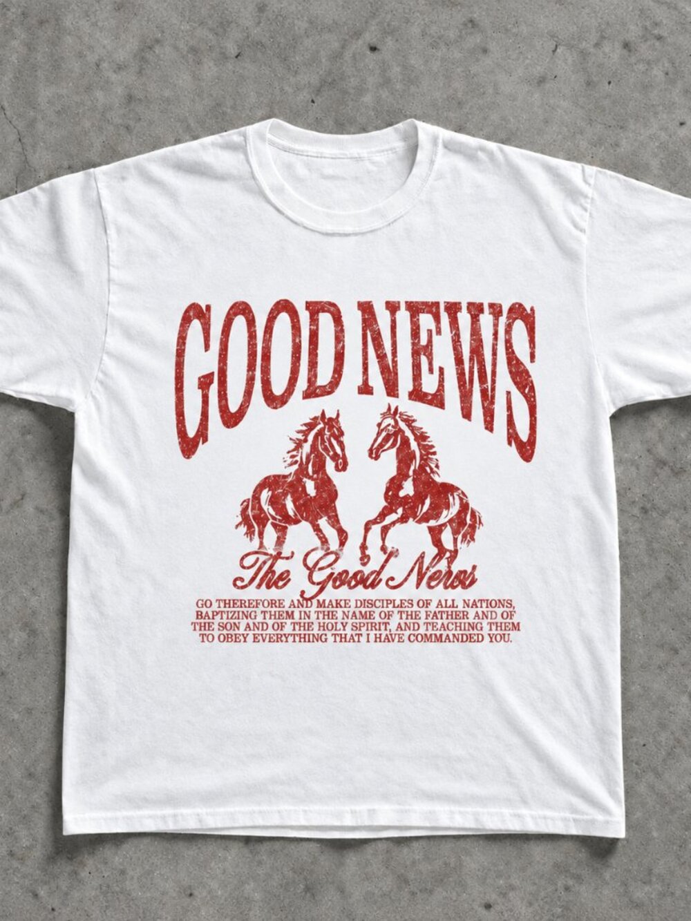 Good News Christian Graphic Tee